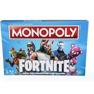 BNIB Factory Sealed Monopoly: Fortnite Edition Board Game Ages 13 and Up